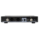 Micrófono Inalambrico Gmi Sound Multifrecuencia Doble UHF Perfomance, con base receptora digital, alimentador tipo C 5V, incluido adaptador 12V, 2 pilas AA, estuche tipo maleta, alcance 50 metros alrededor 
