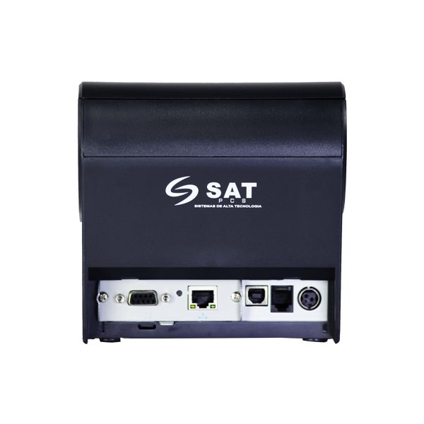 Impresora Térmica SAT4441 POS 38T para recibos, resolución 203dpi, interfaces - USB/Serial/Ethernet y RJ11, corte automático, tamaño de impresión ajustable