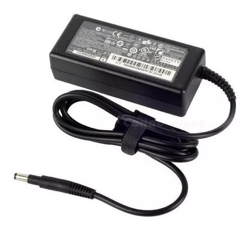 Cargador para Laptop HP 19.5V/3.33A/65W/Plug 4.8x1.7mm, punta negra, T.Original