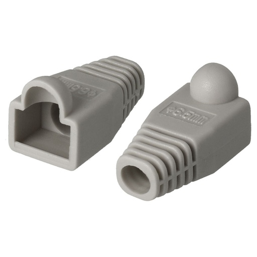 [CPCHNRJ45GREY] Capuchon Protector para conector Rj45, por unidad; color gris