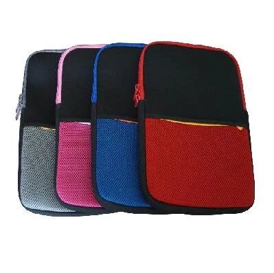 Estuche para Laptop 15.6 pulgadas, con bolsillo combinado 2 cierres, varios colores