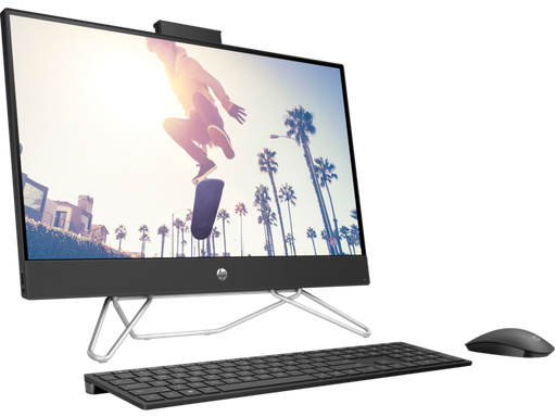 [AIOHP24CB1029LAI38GB512GB] Computadora All in One HP AIO 24-cb1029la,  Intel Core i3-1215U  (6 núcleos hasta 4,4 GHz), FHD (1920 x 1080), memoria RAM 8Gb, Disco Solido PCIe NVMe M.2 de 512 GB, garantía 1 año 