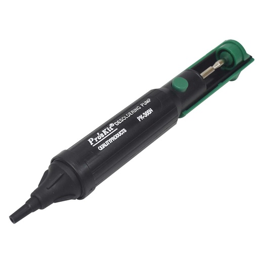 [EXTESTAÑO] Absorbedor Extractor de Estaño, bomba manual para desoldar soldadura de Cautín, succión de 30 mm-Hg