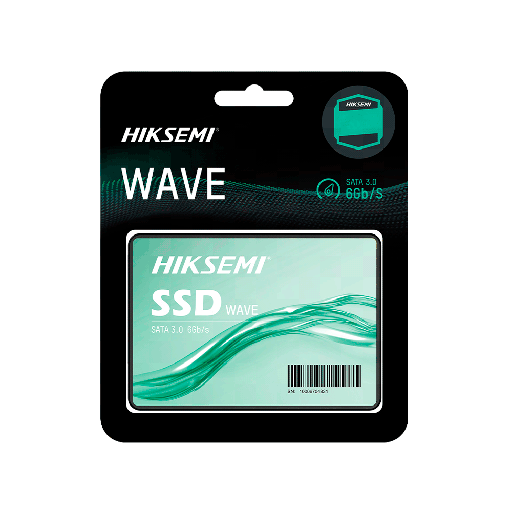 [SSHKSEMI256GB] Disco Solido HikSemi por HikVision SSD 256Gb, Sata III 6Gb/s, 2.5inc 7mm, 3D NAND; Lectura 550mb/s, Escritura 450Mb/s