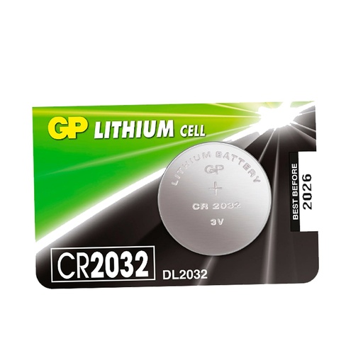 [BATTERYGPLCR2032] Pila (Batería) GPLithium Cell CR2032-7C5 3V, para PC, reloj, impresora por unidad