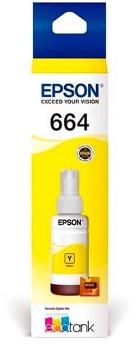 [TAAAEPSON664Y] Tinta Epson T644 Tipo Original 70ml Yellow for L210-L355-L365-L555