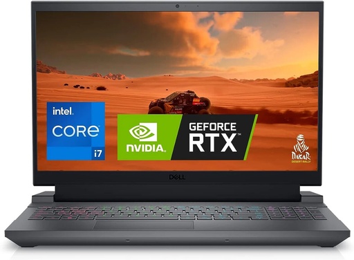 [LAPDELLG15i932GB1TBRTX] Laptop Dell G5 15 5530 Intel® Core™ i9-13900HX 13va generación, pantalla 15.6" FHD 165hz, 32GB RAM, SSD 1Tb Nvme M.2, Nvidia® Geforce RTX 4060 8Gb, teclado ingles, ‎Windows 11 Home, garantía 12 meses