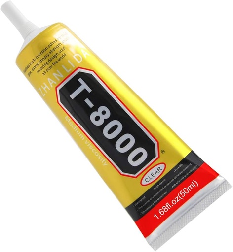 [PEGT8000SMPHONE] Pegamento T-8000 110ml para pantalla de Smartphone