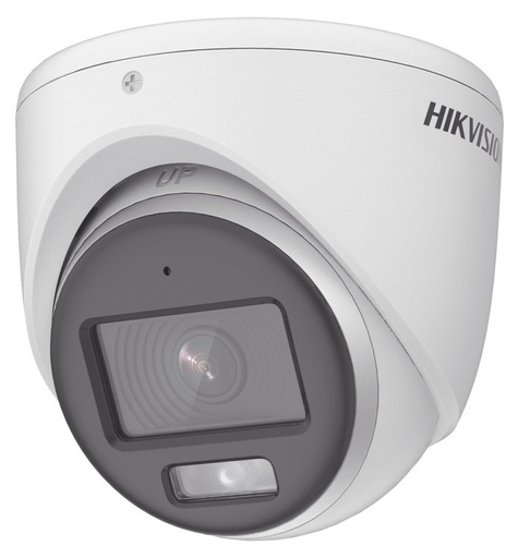 [CMRHKVSDS2CE70KF0TMFS] Camara Hikvision Turbo HD con ColorVu DS-2CE70KF0T-MFS, a prueba de polvo / impermeable, Color (Día y noche), Resolucion 2960 x 1665, 3K, montaje M12, focal fijado, audio, compuesto, AHD, CVI, TVI; DC 12 V